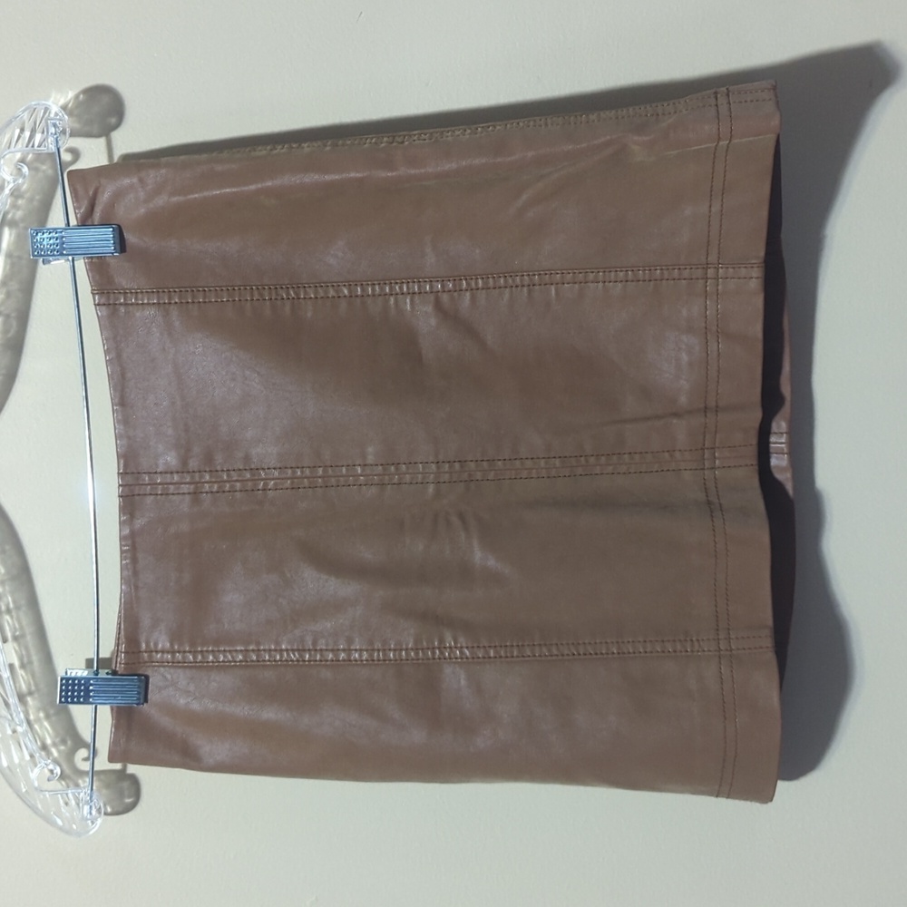 Free People Micro Vegan Skirt Size 2